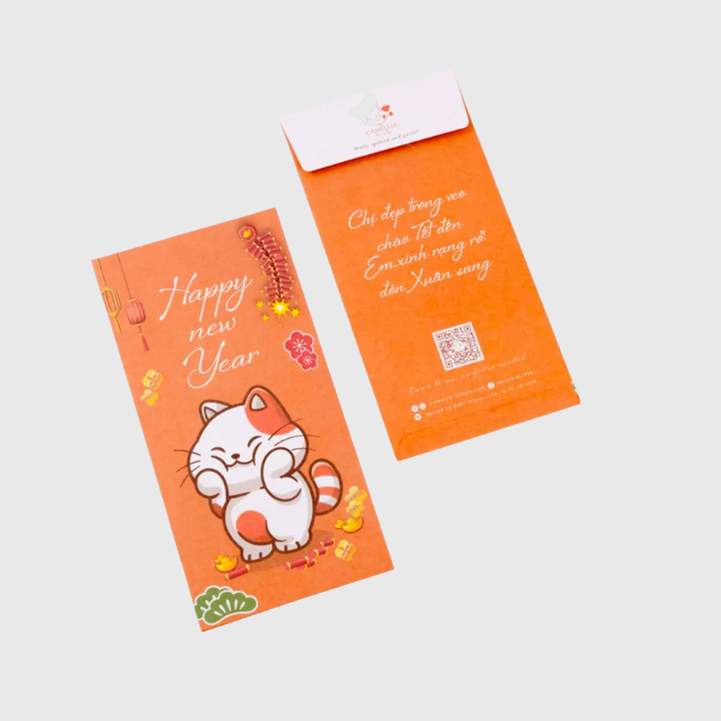 Mẫu bao lì xì của Camellia Beauty